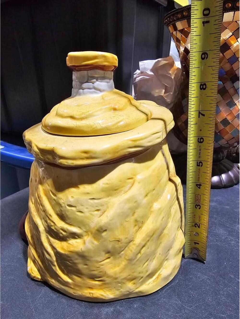 RARE VINTAGE HANNA BARBERA THE FLINTSTONES HOUSE COOKIE JAR ! 1990s - Picture 8 of 10